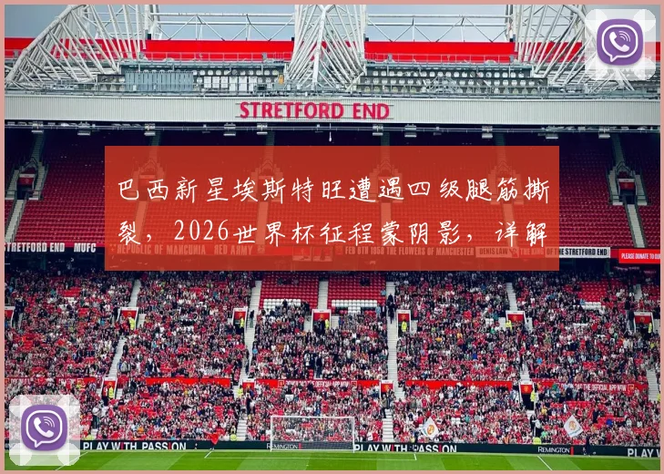 巴西新星埃斯特旺遭遇四级腿筋撕裂，2026世界杯征程蒙阴影，详解伤势严重程度与康复时间表